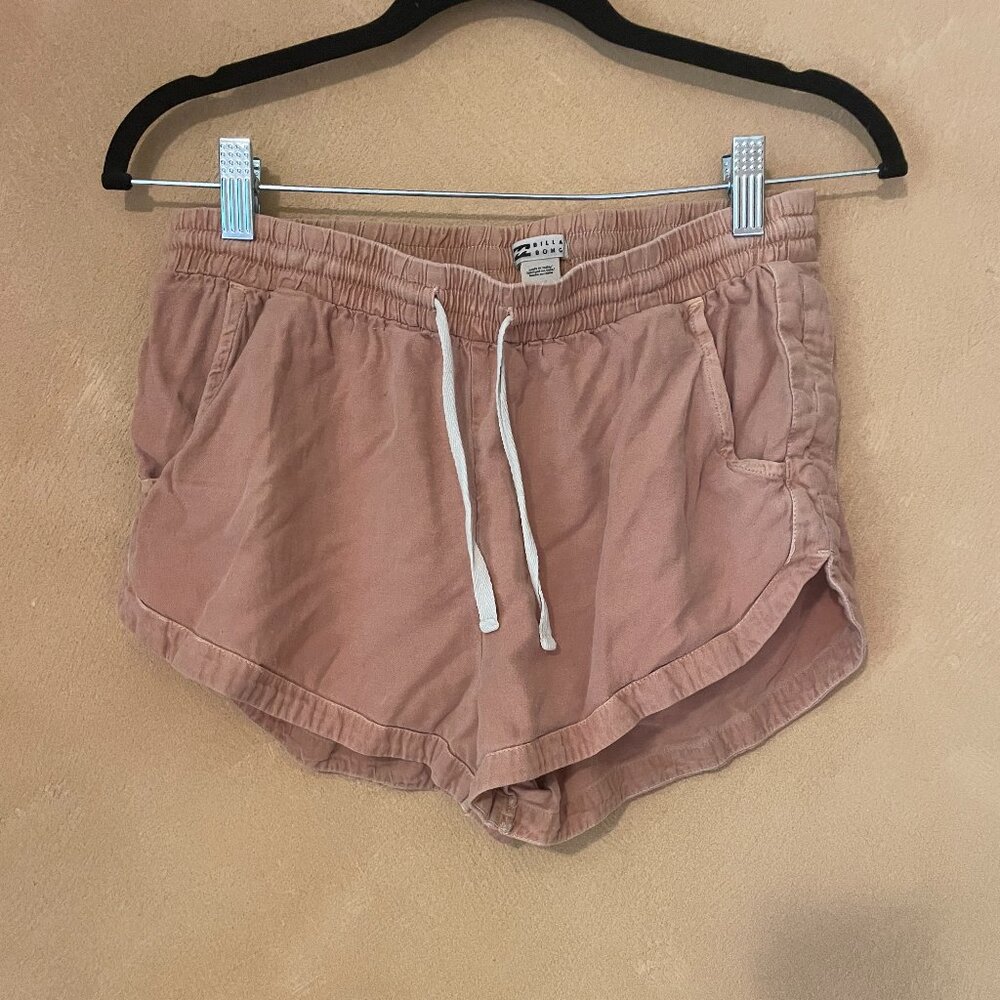 Orange/tan mini casual shorts